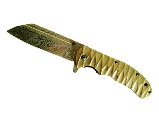 Falcon Tanto Blade Spring Assisted Knife KS43554GD